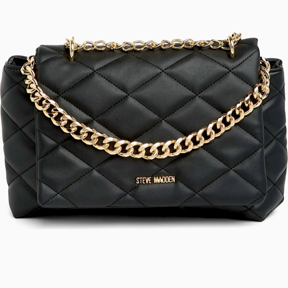 Steve Madden Colden Quilted Shoulder Bag (NWT)